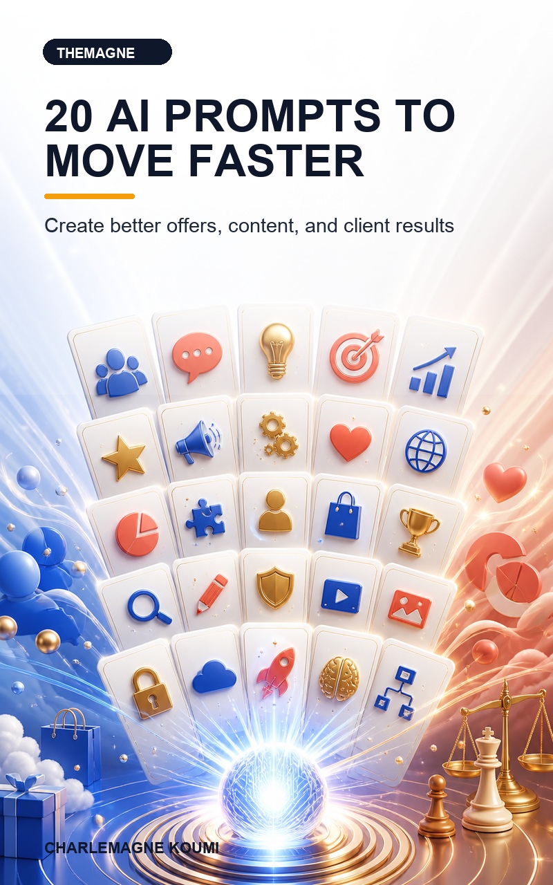 Cover, 20 AI Prompts to Move Faster