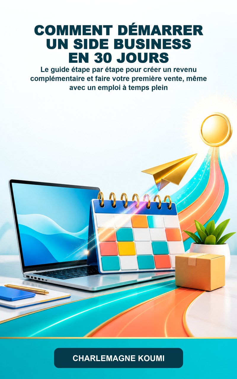 Couverture, Comment démarrer un side business en 30 jours